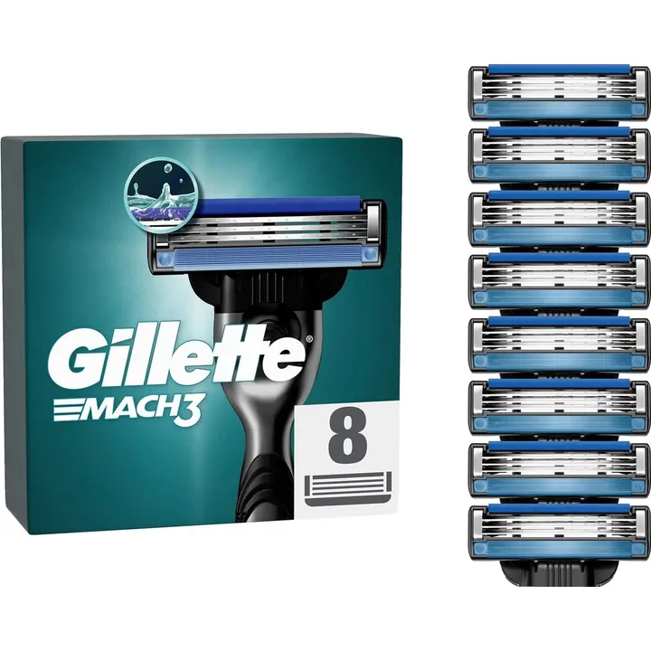 Gillette Mach3 8kpl terä