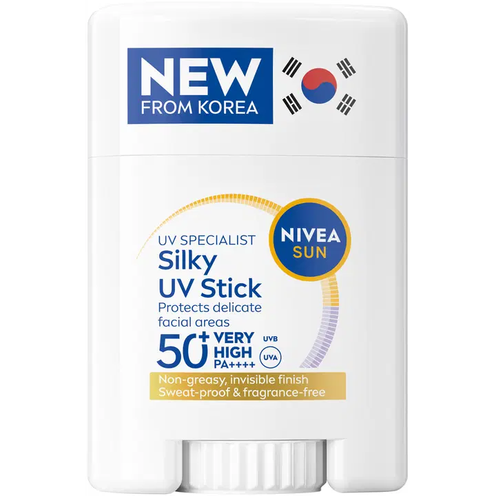 NIVEA SUN 15g UV Specialist Silky UV Stick SK50+ -aurinkosuojapuikko