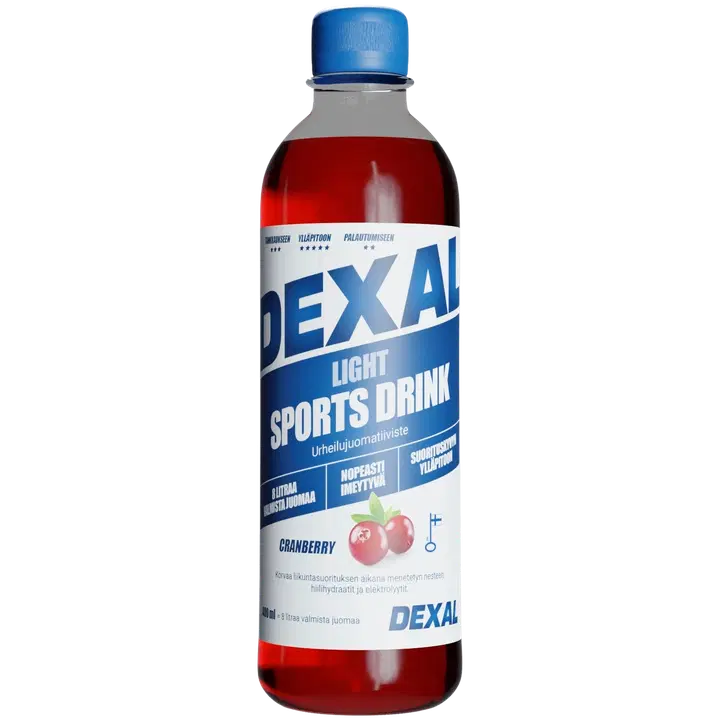 Dexal Light Sports Drink Urheilujuomatiiviste Karpalo 0,4l