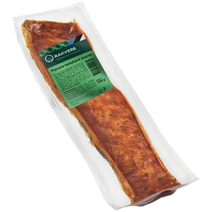 Rakvere Piprane babyback searibi ~700 g