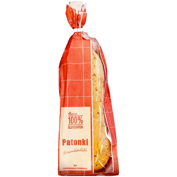 Hannun 100% gluteeniton patonki