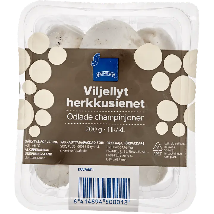 Rainbow herkkusieni 200 g