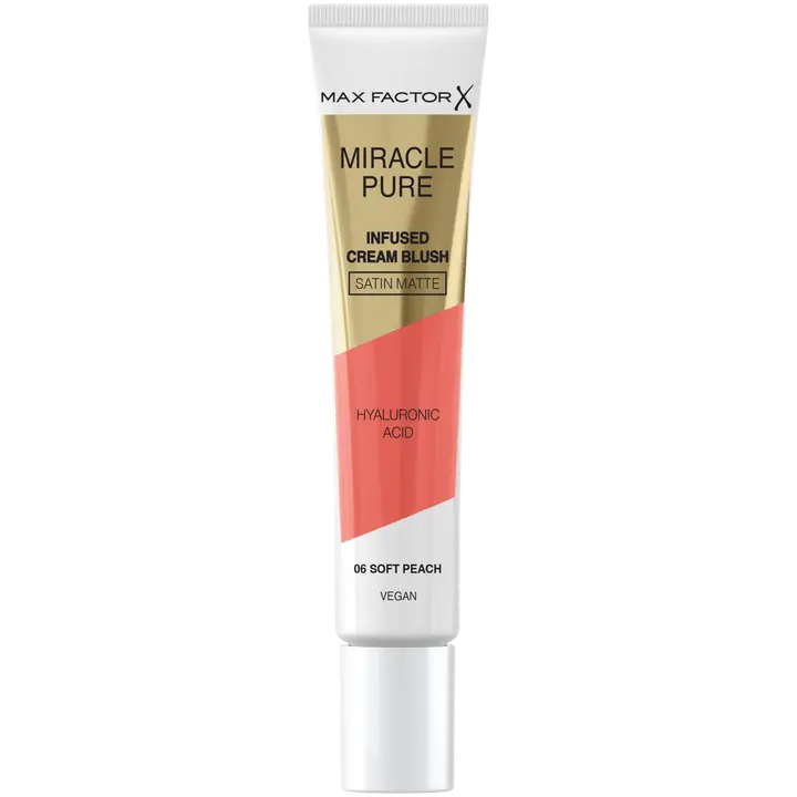 Max Factor Miracle Pure Cream Blush 06 Soft Peach 15 ml poskipuna
