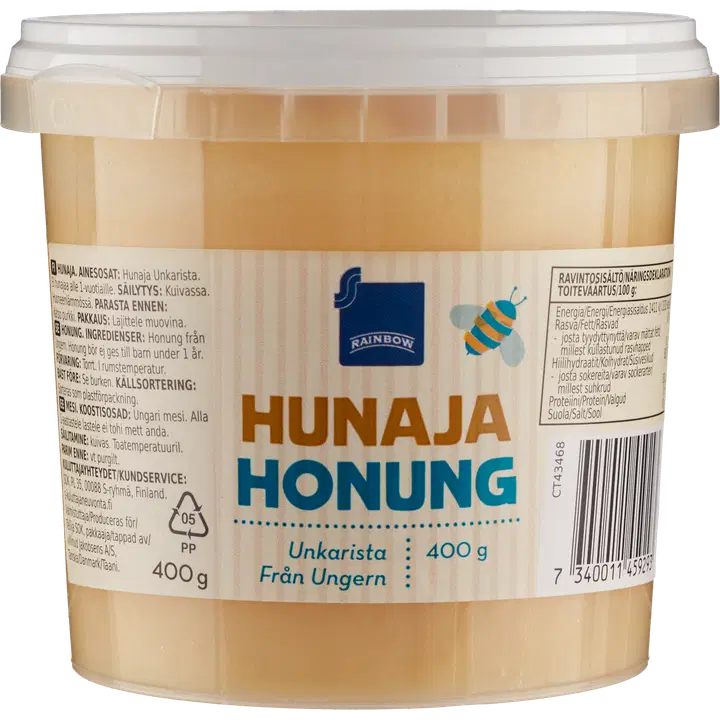 Rainbow hunaja 400 g