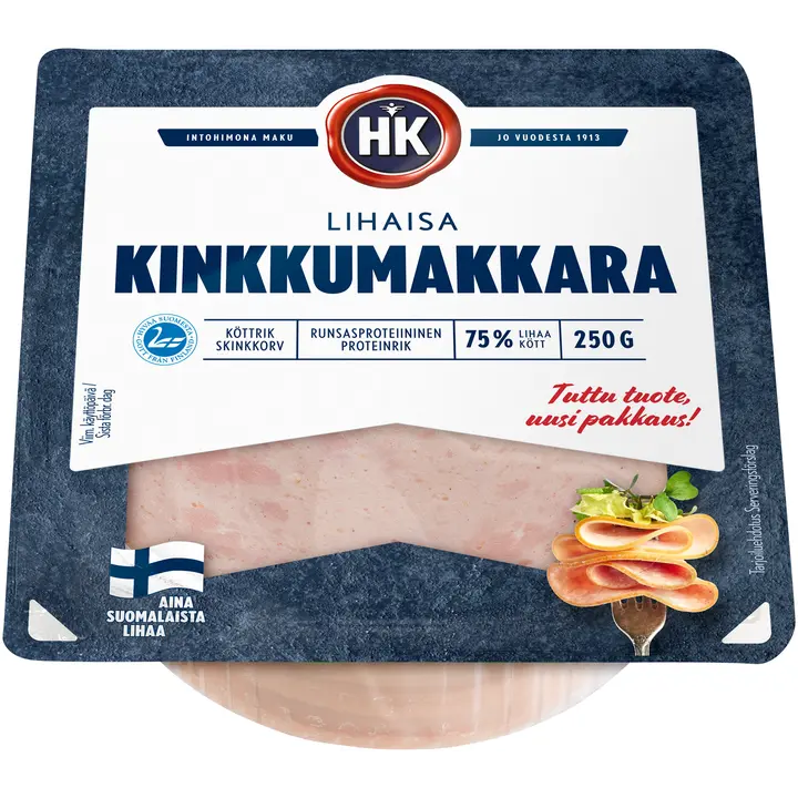 HK Lihaisa kinkkumakkara 250 g