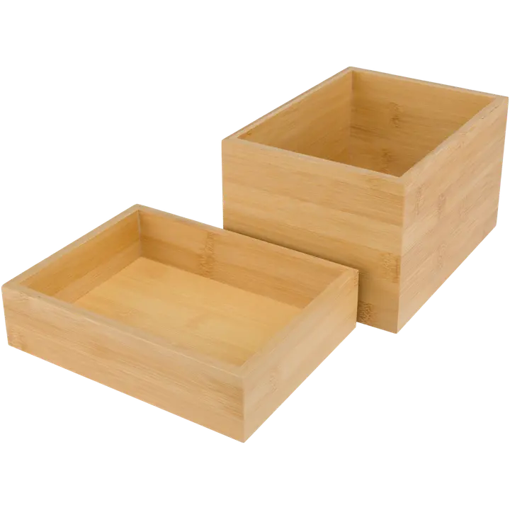 Säilituskastid House bambus/20x15x5cm ja 20x15x12cm