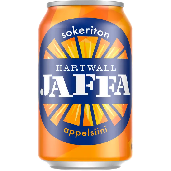 Hartwall Jaffa Appelsiini Sokeriton virvoitusjuoma 0,33 l