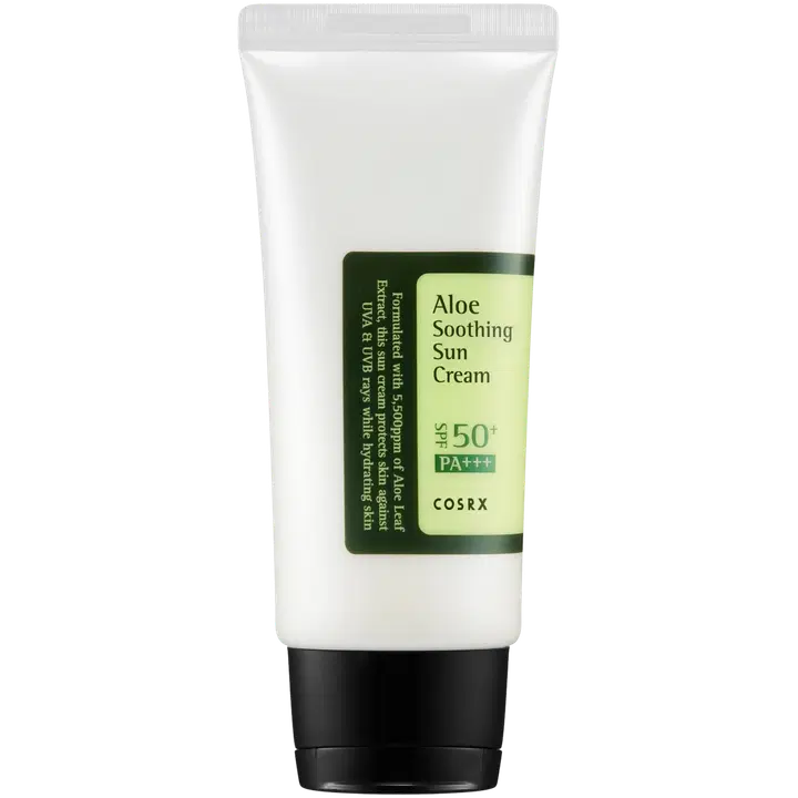 COSRX Aloe Soothing Sun Cream SPF50+ 50 ml- Aurinkovoide