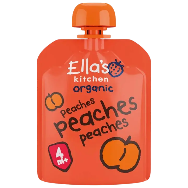 Ella's Kitchen Persikkaa persikkasose, luomu 70g