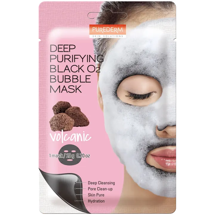 Purederm mullimask sügavpuhastav O2 vulkaaniline