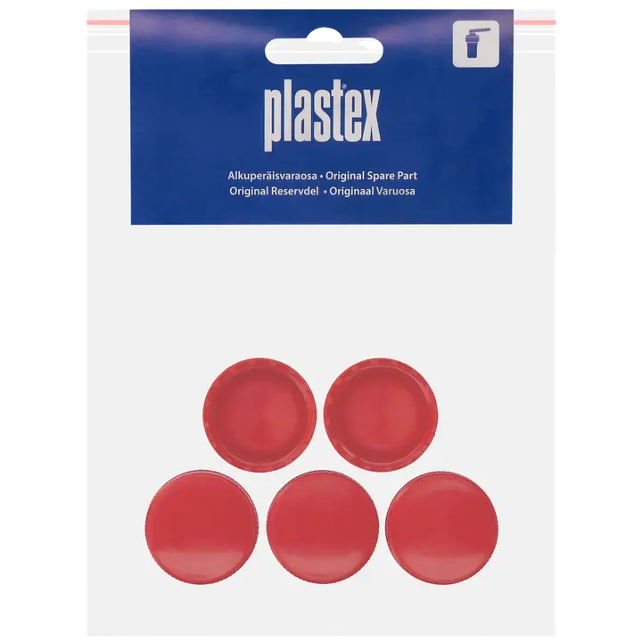 Plastex alkuperäinen korkki 32mm pun Mehukas-pullolle