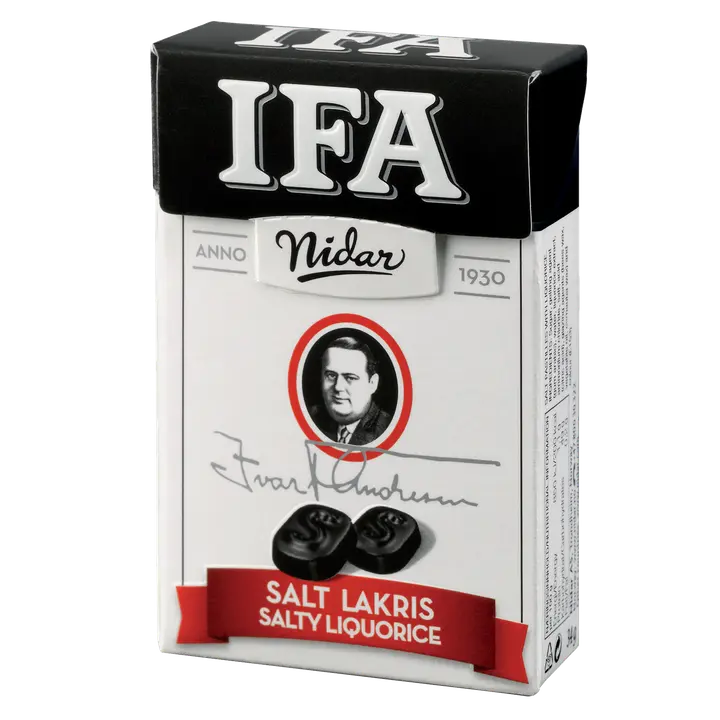 Nidar Ifa lakritsipastilli 34g