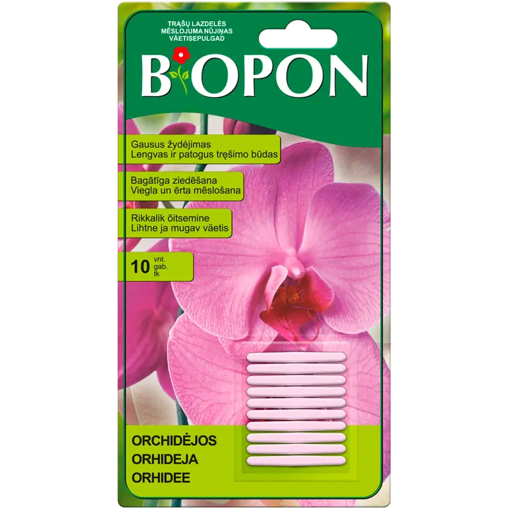 Väetisepugad orhideele 10 tk