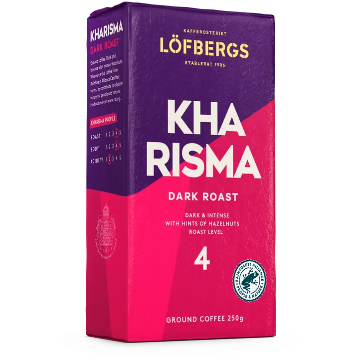 Löfbergs Kharisma Suodatinkahvi 250 g Rainforest Alliance