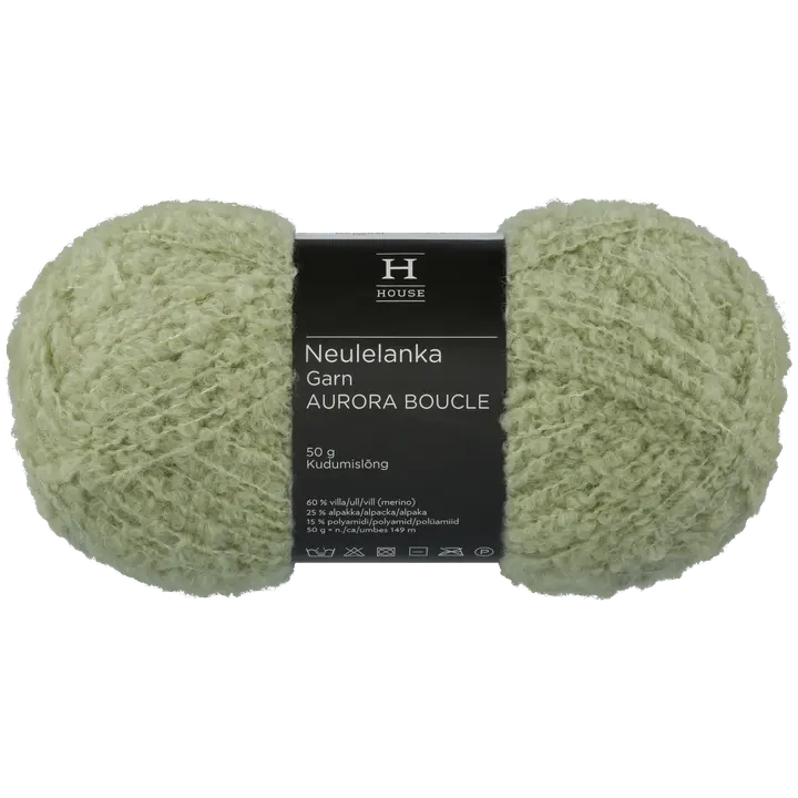 House lanka Aurora boucle 50 g mint