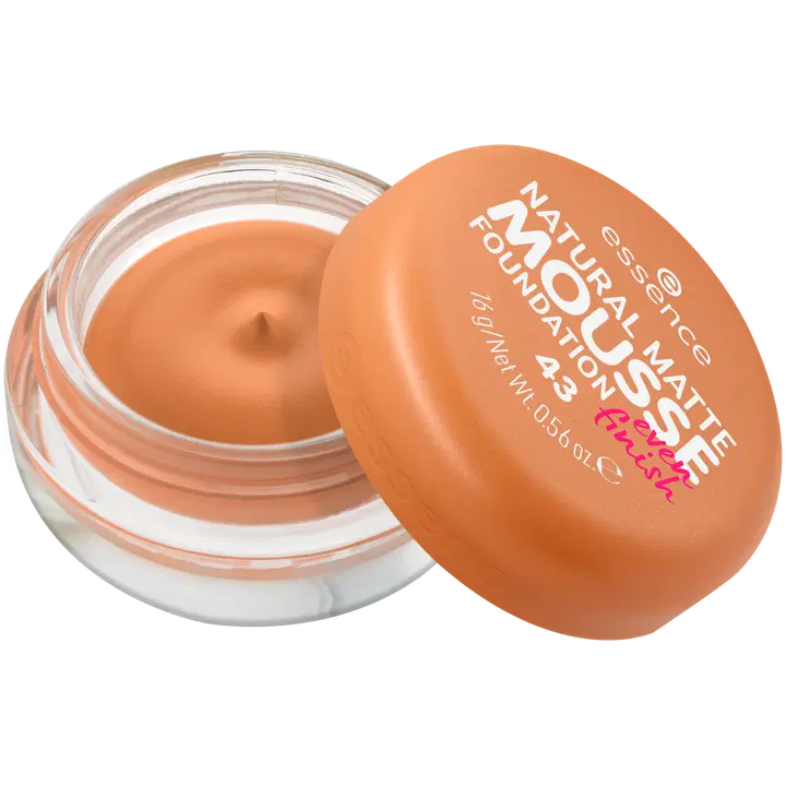 Essence natural matte mousse jumestuskreem 43
