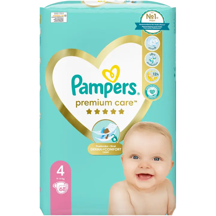 PAMPERS teipmähkmed PC VP S4 52tk