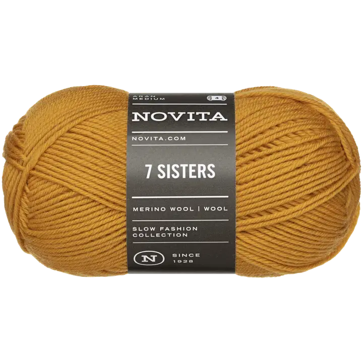 Novita lanka 7 Sisters 100g messinki 298