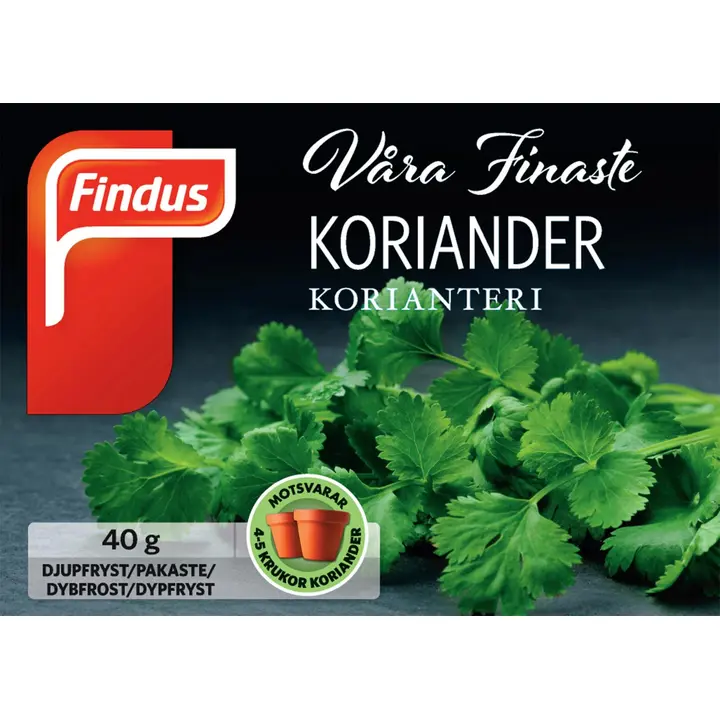 Findus Våra Finaste Korianteri 40g, pakaste