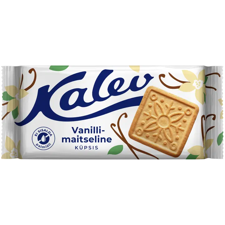 Kalev vanillimaitselised vormiküpsised 163g