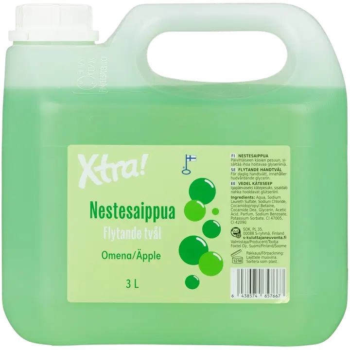 Vedelseep Xtra õun 3l