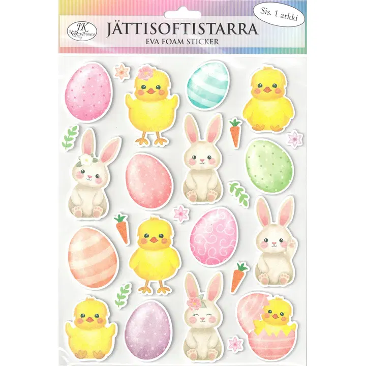 J.K. Primeco jättisoftistarra-arkki Pääsiäinen