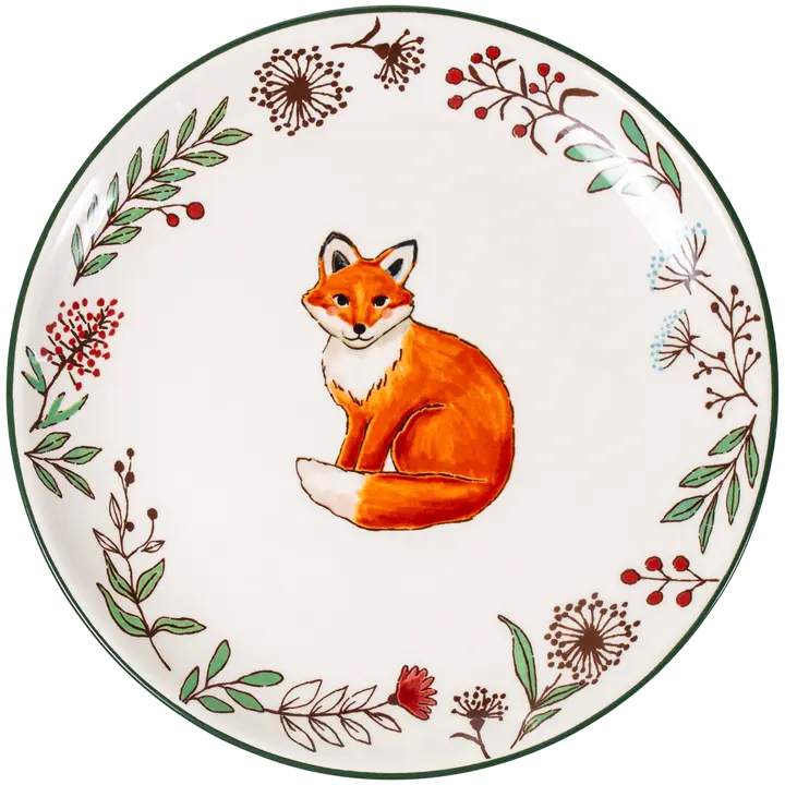 Taldrik rebane21cm