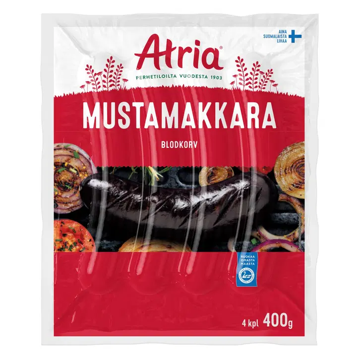 Atria Mustamakkara 400g