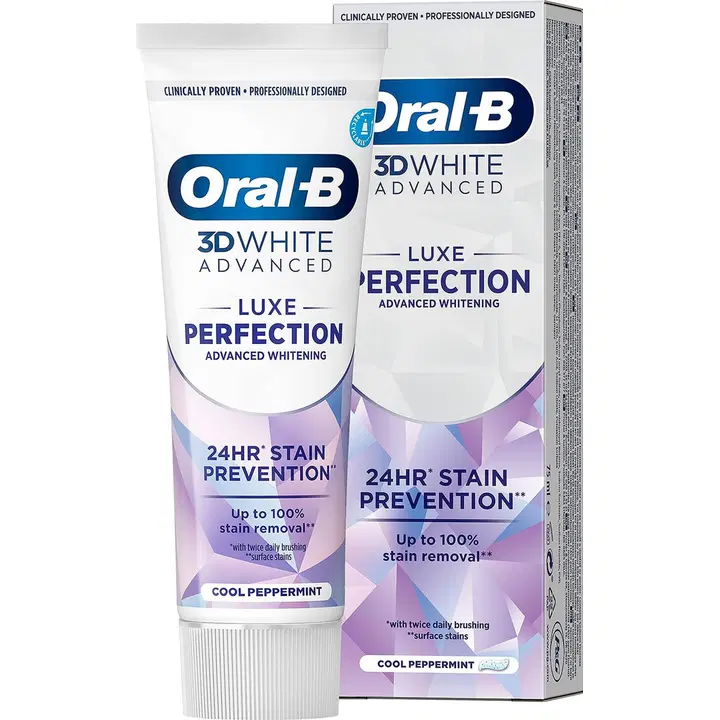 Oral-B 75ml 3D White Advanced Luxe Perfection hammastahna