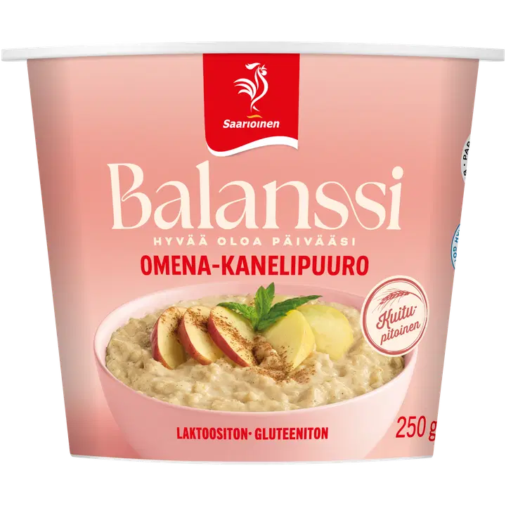 Saarioinen Balanssi Omena-kanelipuuro 250g