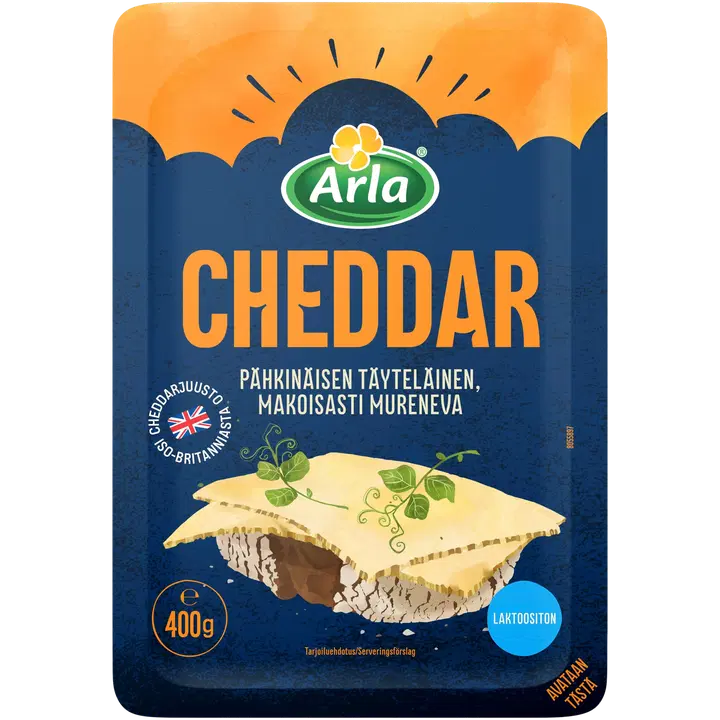 Arla Cheddar viipale 400 g