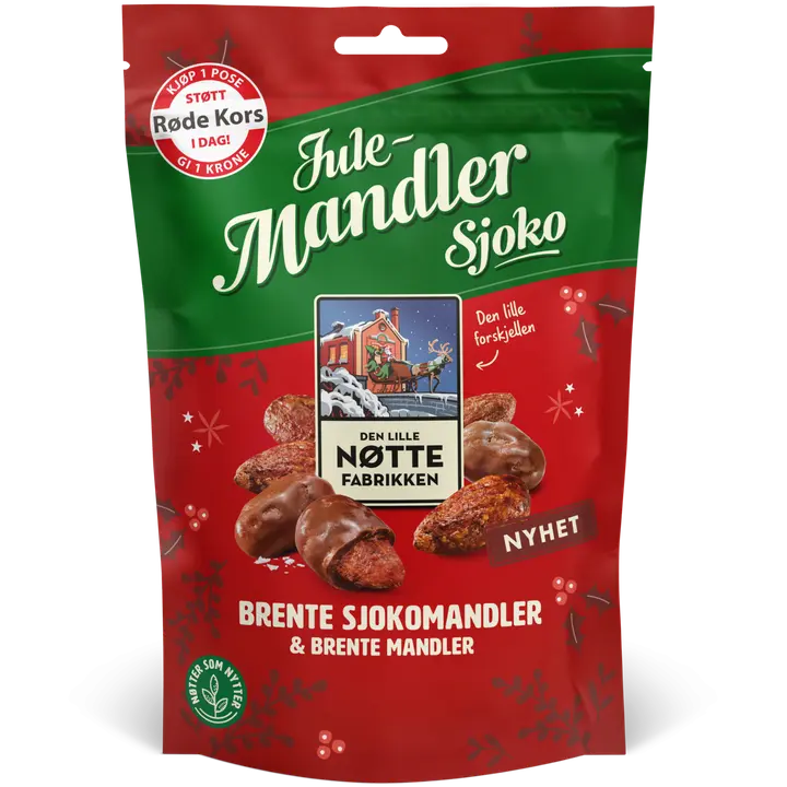 Den Lille Nøttefabrikken Joulumantelit 150 g
