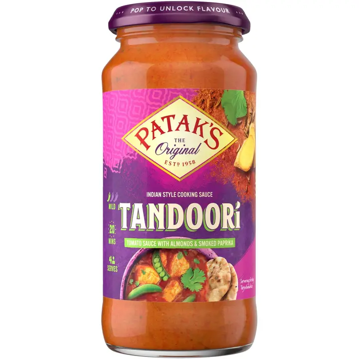 Patak's Tandoori Currykastike 450g