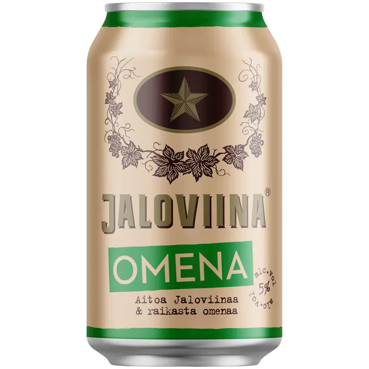 Jaloviina Omena 5% 33cl  CAN