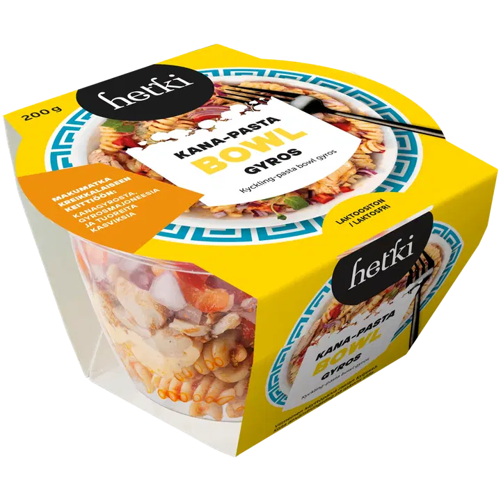 Fresh Hetki Kana-pasta bowl gyros 200g