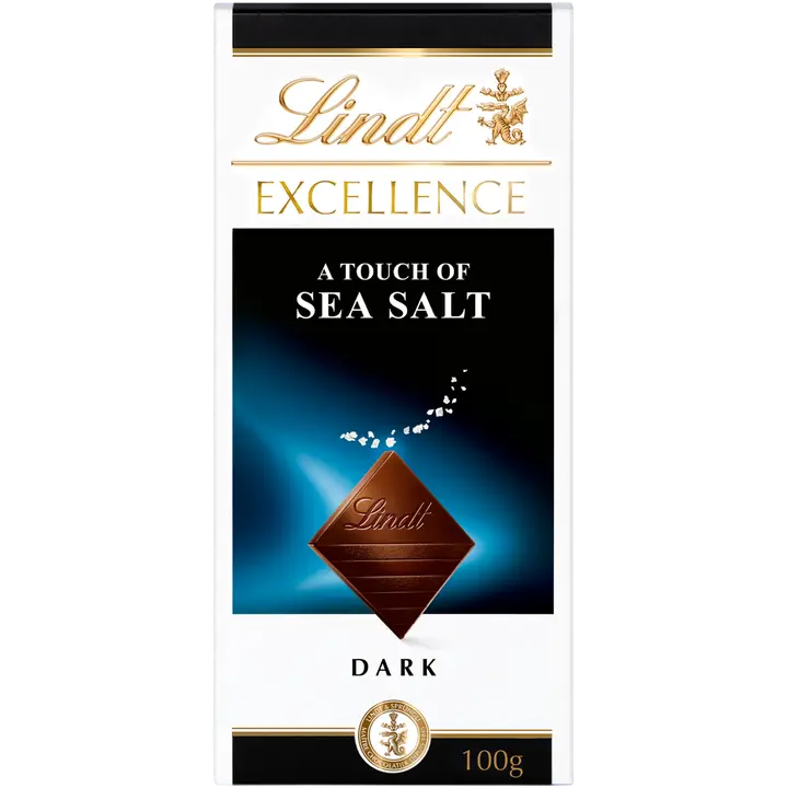 Lindt Excellence Merisuola tumma suklaalevy 100g