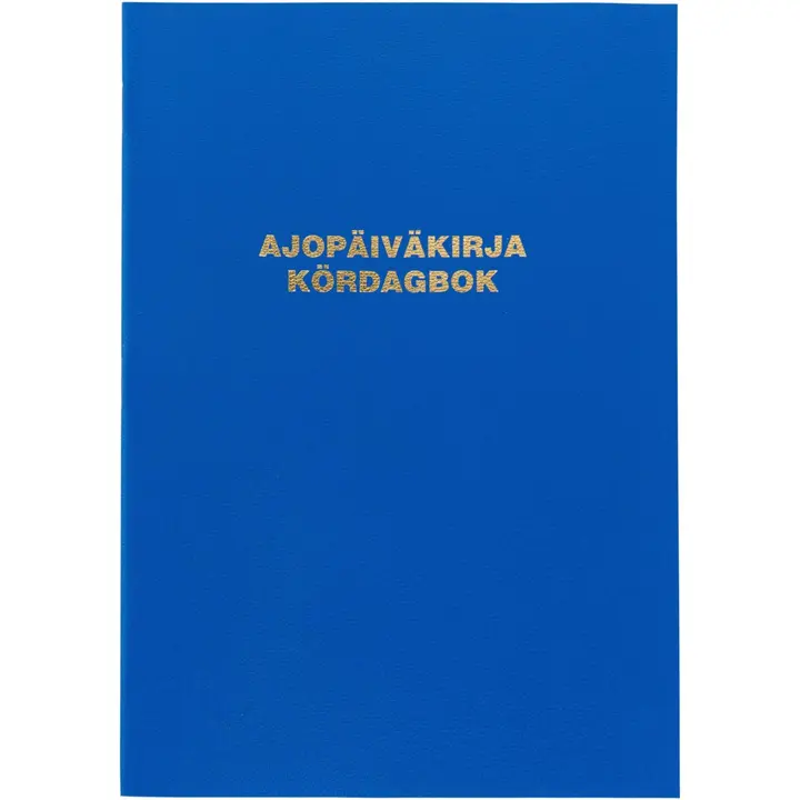 Karistopap Ajopäiväkirja 187, 21 x 15 cm, pystymallinen, pehmäkantinen, 32 sivua
