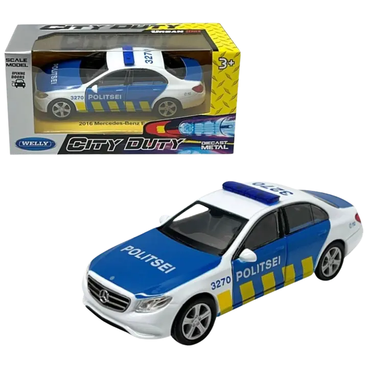 MET.AUTO PULL BACK BMW POLITSEI