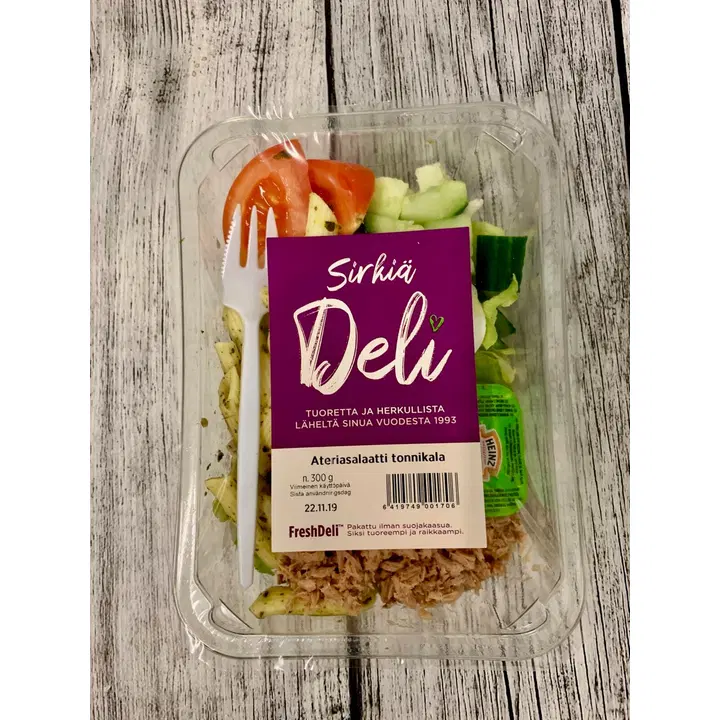 Ateriasalaatti Tonnikala, Sirkiä Deli