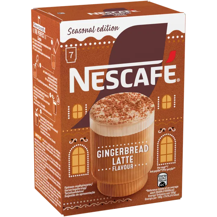 Nescafé Gingerbread Latte 129,5g specialsnabbkaffe