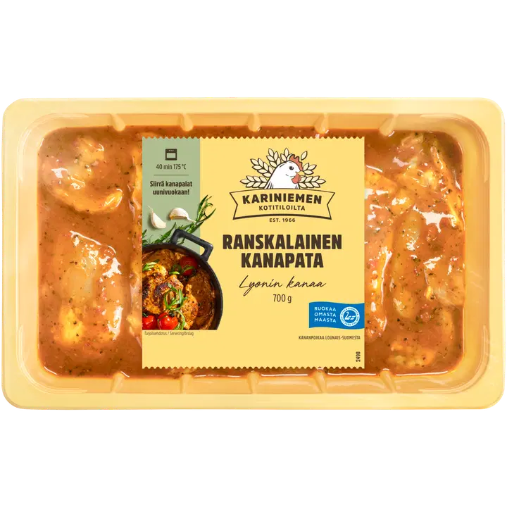 Kariniemen Kananpojan ranskalainen kanapata 700 g