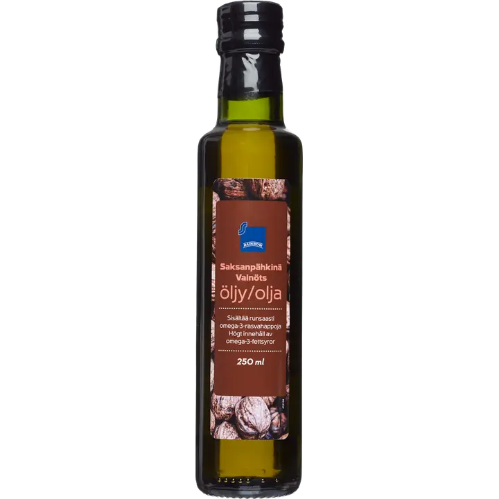 Rainbow saksanpähkinäöljy 250ml