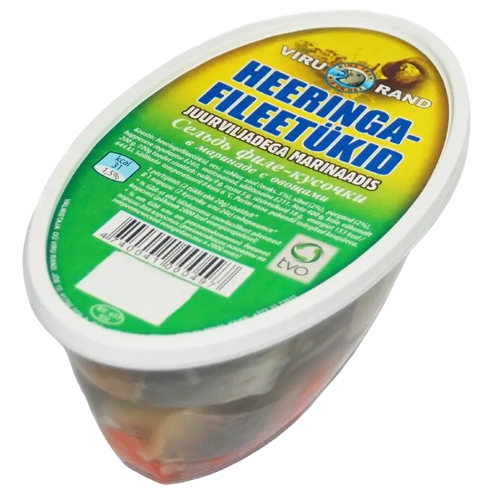 Viru Rand Heeringafilee Juurviljaga 400 G