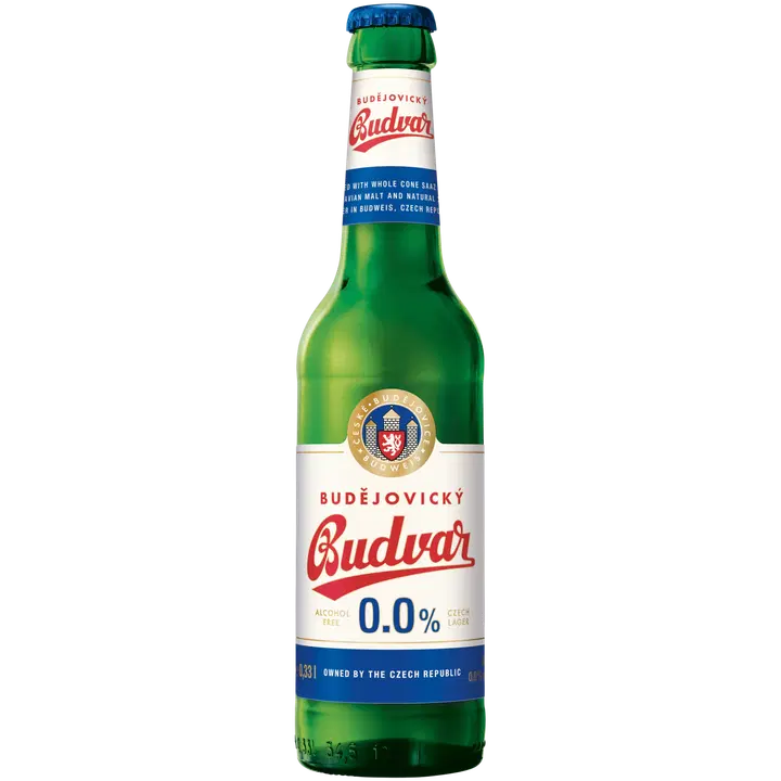 Budejovicky Budvar Alcohol free beer 0,0% 0,33l alkoholiton olutpullo