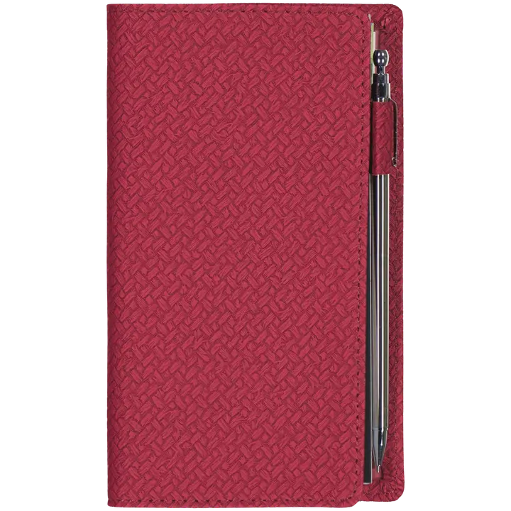 Taskukalenteri TS Novo 2026 burgundy