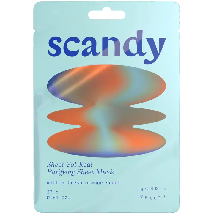 Scandy Sheet Got Real Purifying Sheet Mask kasvonaamio 1 kpl