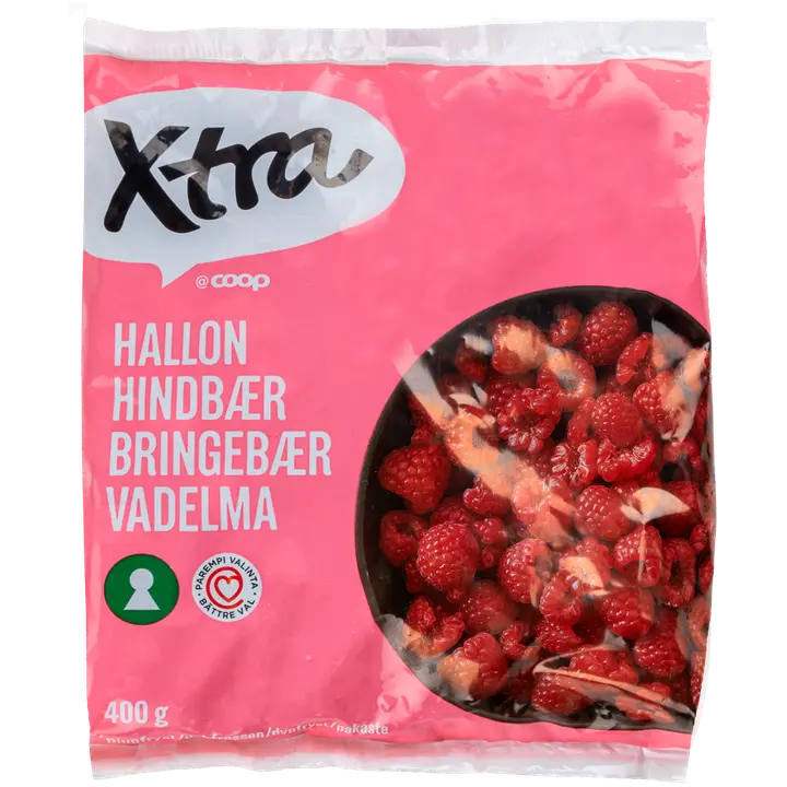 Xtra vadelma 400 g pakaste