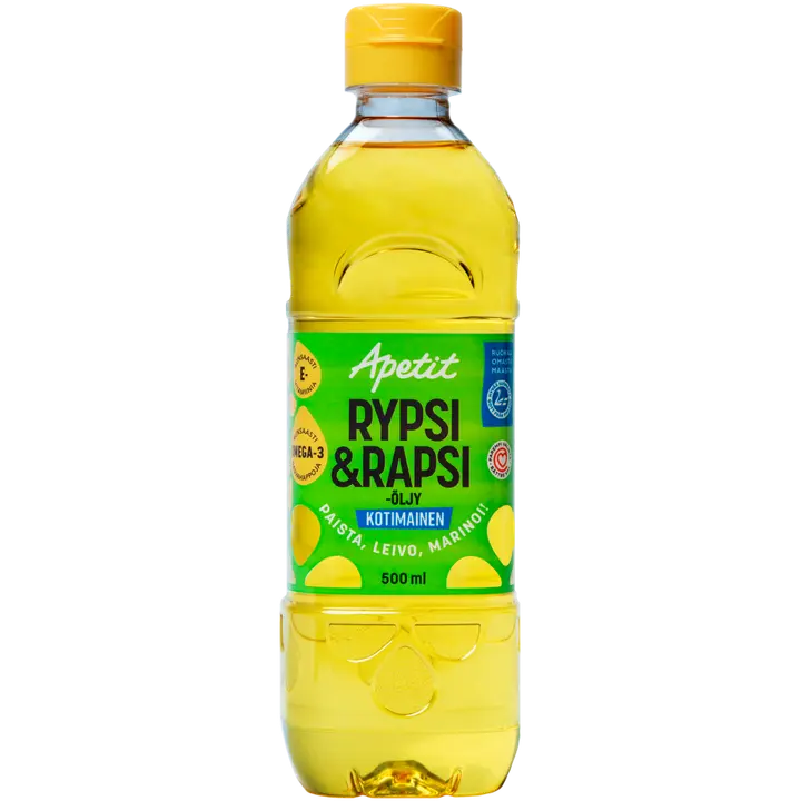Apetit Kotimainen Rypsi&rapsiöljy 500ml