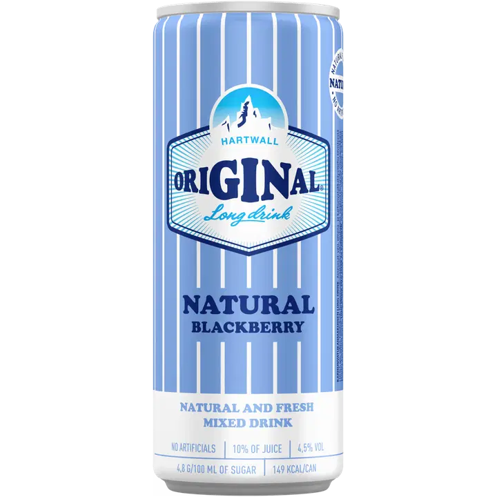Hartwall Original Long Drink Natural Blackberry 4,5% 0,33 l