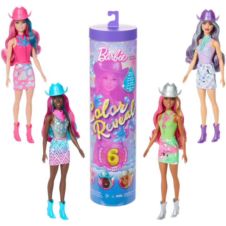 Barbie color reveal disco